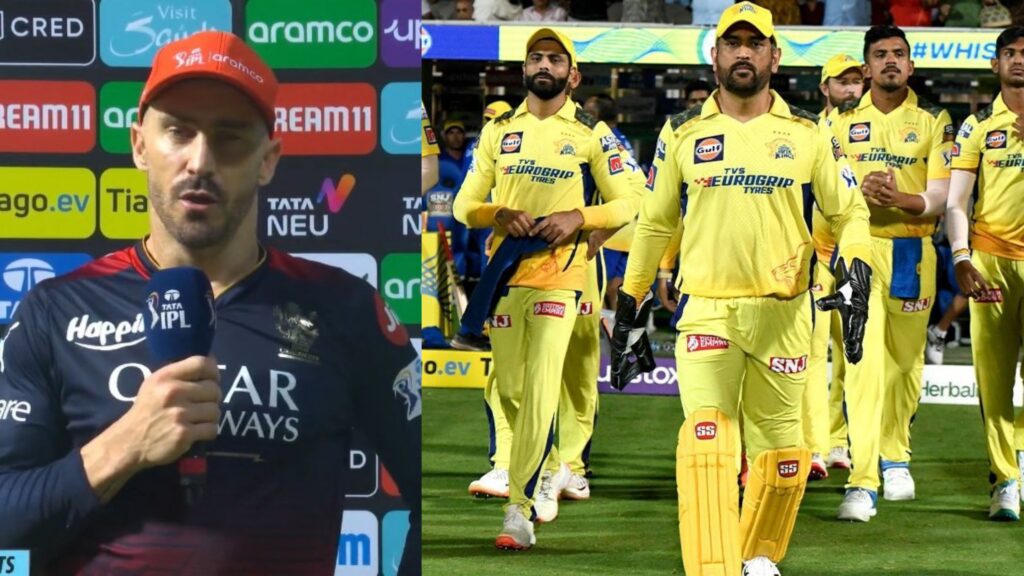 “சிஎஸ்கேவில் இருப்பது ஆர்சிபி கிட்ட இல்லை”… செஞ்சுரி அடிச்ச சுப்மன் கில் மட்டும் கிடையாது; நாங்கள் பிளே-ஆப் போகாமல் வெளியேறியதுக்கு இவர்கள் தான் மட்டுமே காரணம் – சீசன் முடிந்தபின் ஓப்பனாக பேசிய பாப் டு பிளசிஸ்!