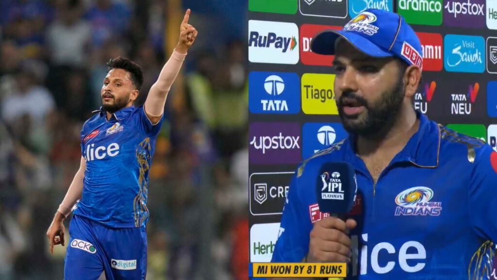 சின்ன பசங்கள சூப்பர் ஸ்டாரா மத்துறதுல நாங்க ஸ்பேசலிஸ்ட்… பல வருஷமா நாங்க இதான் பண்றோம் – ரோகித் சர்மா பேட்டி!