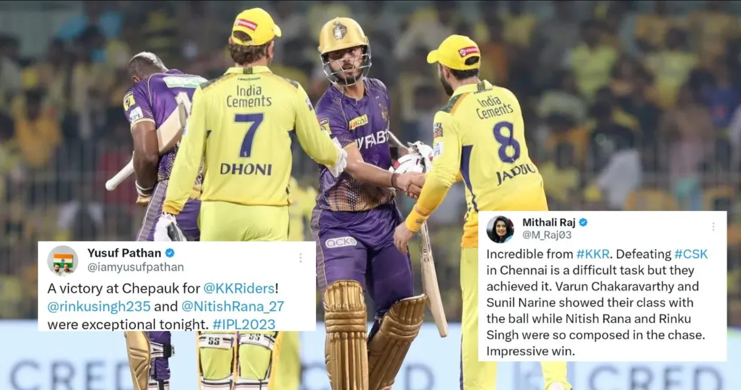 சென்னை அணியை இலகுவாக வீழ்த்தி ப்ளே ஆஃப் வாய்ப்பை தக்க வைத்து கொண்ட கொல்கத்தா; பாராட்டும் ரசிகர்கள் !!