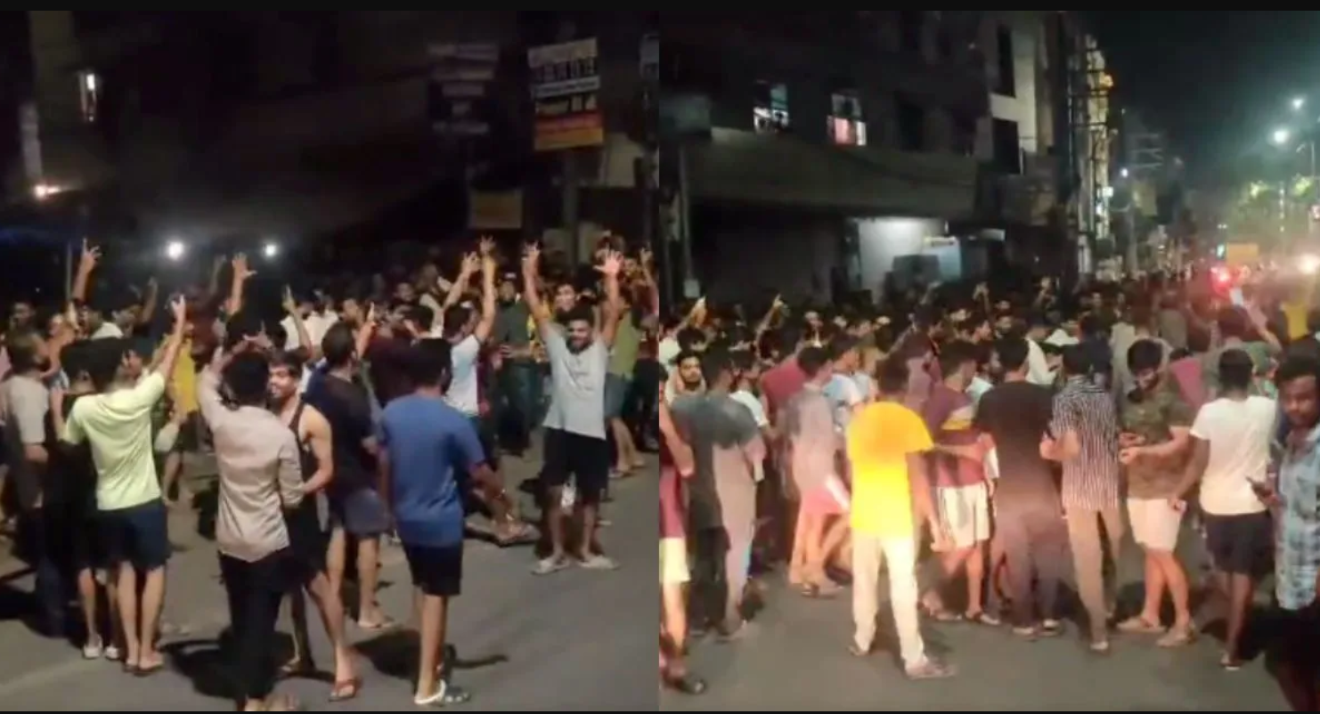 வீடியோ; பேரு மட்டும் தான் சென்னை… ஆனா எங்க ரசிகர்கள் இல்லாத இடமே கிடையாது; சென்னை அணியின் வெற்றியை ஹைதராபாத் வீதிகளில் கொண்டாடிய ரசிகர்கள் !!