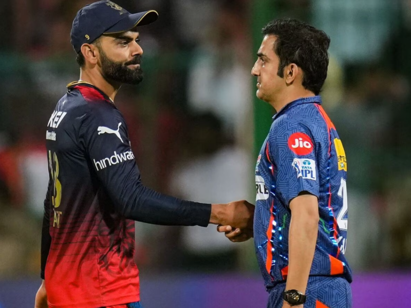 எங்க கிட்டயும் சீப்பு இருக்கு... 1 ரன்னில் விக்கெட்டை இழந்த விராட் கோலி; சரியான நேரம் பார்த்து வன்மத்தை வெளிப்படுத்திய கவுதம் கம்பீர் !! 10