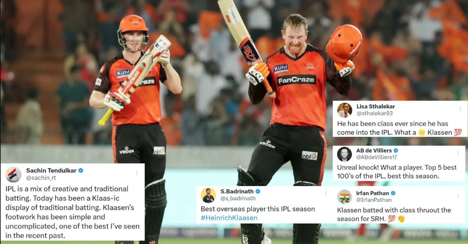 “One Man Army”… மீண்டும் தனி ஆளாக போராடி ஹைதராபாத் அணியை கரை சேர்த்த ஹென்ரிச் கிளாசன்; பாராட்டும் ரசிகர்கள் !!