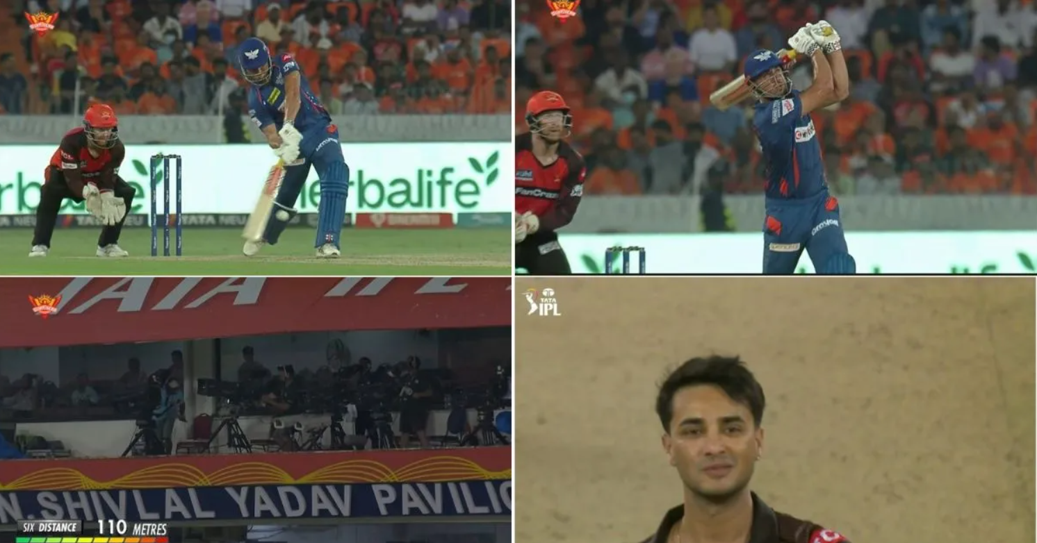 வீடியோ; அடேங்கப்பா… 115 மீட்டர் இமாலய சிக்ஸர் விளாசி மாஸ் காட்டிய மார்கஸ் ஸ்டோய்னிஸ் !!