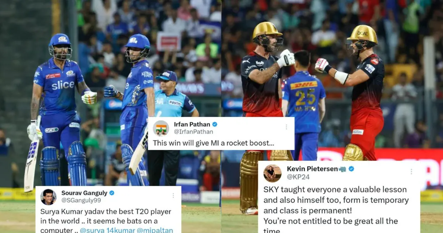 பெங்களூர் அணியை வதம் செய்து மிரட்டல் வெற்றி பெற்ற மும்பை இந்தியன்ஸ்; வெறித்தனமாக கொண்டாடும் ரசிகர்கள் !!