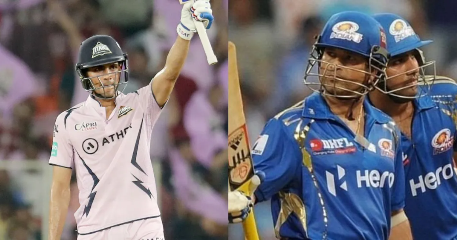 ஜாம்பவான் சச்சின் டெண்டுல்கரின் சாதனை காலி… ஐபிஎல் வரலாற்றில் புதிய சரித்திரம் படைத்த சுப்மன் கில் !!