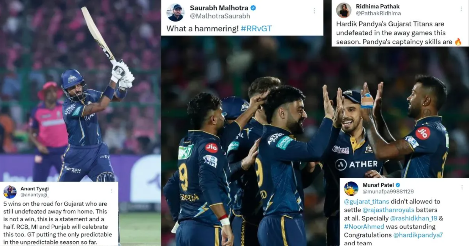 கெத்து டீம் என்பதை மீண்டும் ஒரு முறை நிரூபித்த குஜராத் டைட்டன்ஸ் அணி… பாராட்டும் கிரிக்கெட் ரசிகர்கள் !!