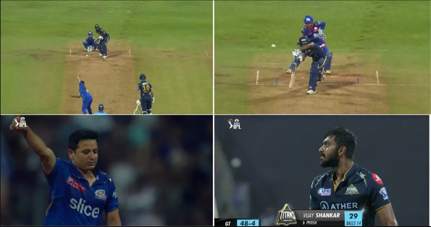 வீடியோ; டேய்ய் எப்புற்றா…. மாயாஜால சுழல் வீசிய பியூஸ் சாவ்லா; ஷாக்காகி விக்கெட்டை இழந்த விஜய் சங்கர் !!