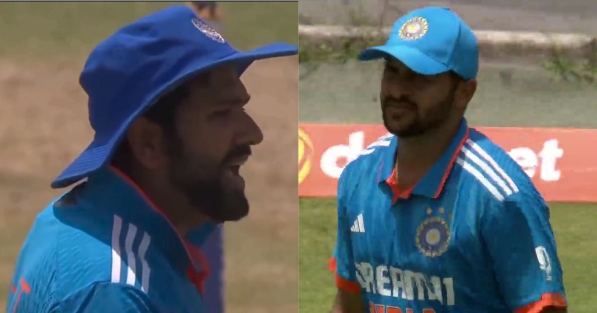 வீடியோ; என்னடா பண்ற டேய்… பீல்டிங்கில் சொதப்பிய ஷர்துல் தாகூர்; கடுப்பில் கத்திய ரோஹித் சர்மா !!