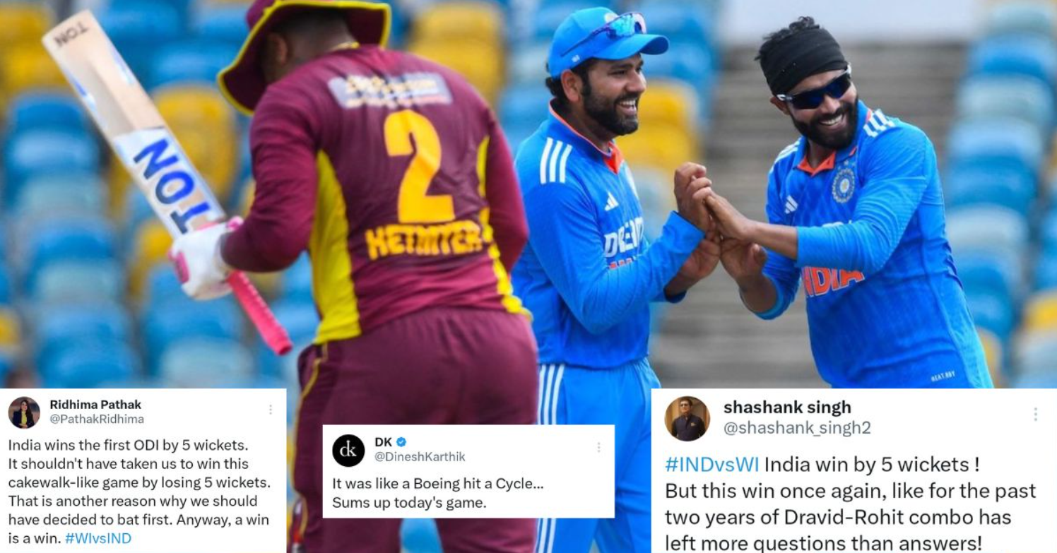  வெறும் 115 ரன்… இத கூட உங்களால ஈசியா அடிக்க முடியாதாடா..? கிடைத்த வாய்ப்பை வீணடித்த இளம் பேட்ஸ்மேன்கள்; டென்ஷனான ரசிகர்கள் !!