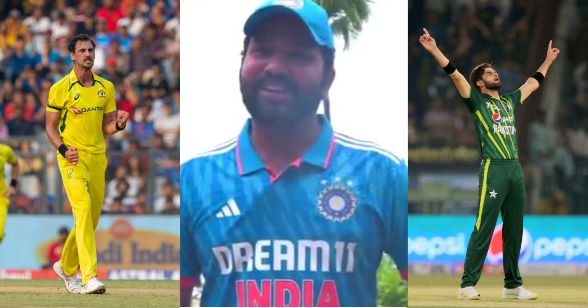 ஷாகின் அப்ரிடி, மிட்செல் ஸ்டார்க் இருவரில் யாரை சமாளிப்பது கஷ்டம்..? ஓபனாக பதில் கொடுத்த ரோஹித் சர்மா !!