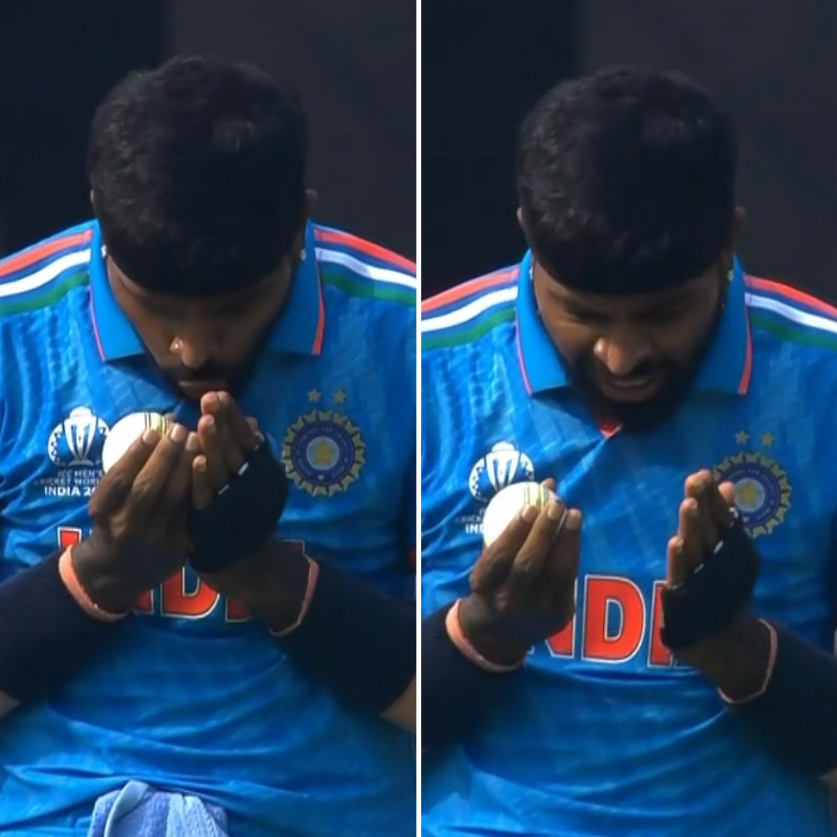 வீடியோ: ஆண்டவா உன்ன நம்பித்தான் பந்து போடுறேன்.... மந்திரம் போட்டு விக்கெட் எடுத்த ஹர்திக் பாண்டியா! 3