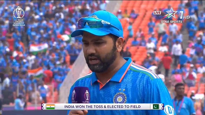 இஷான் கிஷன் இல்லை… சுப்மன் கில் ரீ எண்ட்ரீ; முதலில் பந்துவீச்சை தேர்வு செய்தார் ரோஹித் சர்மா !!