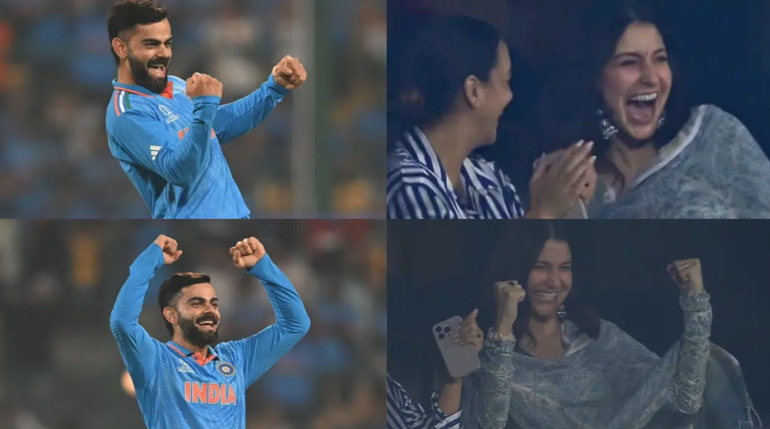 9 ஆண்டுகளில் முதல் விக்கெட்… விக்கெட் எடுத்த விராட் கோலி; மகிழ்ச்சியில் துள்ளி குதித்த அனுஷ்கா சர்மா !!