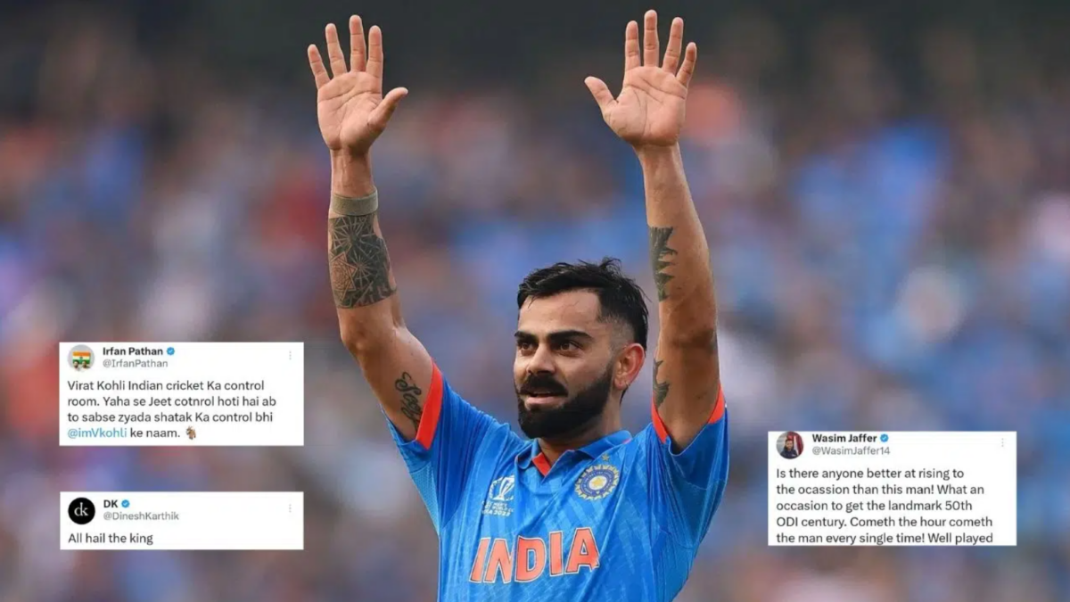 உண்மையான “கிங்”குடா எங்க விராட் கோலி... சதம் அடித்து பல சாதனைகள் படைத்த விராட் கோலி; கொண்டாடும் ரசிகர்கள் !! 1