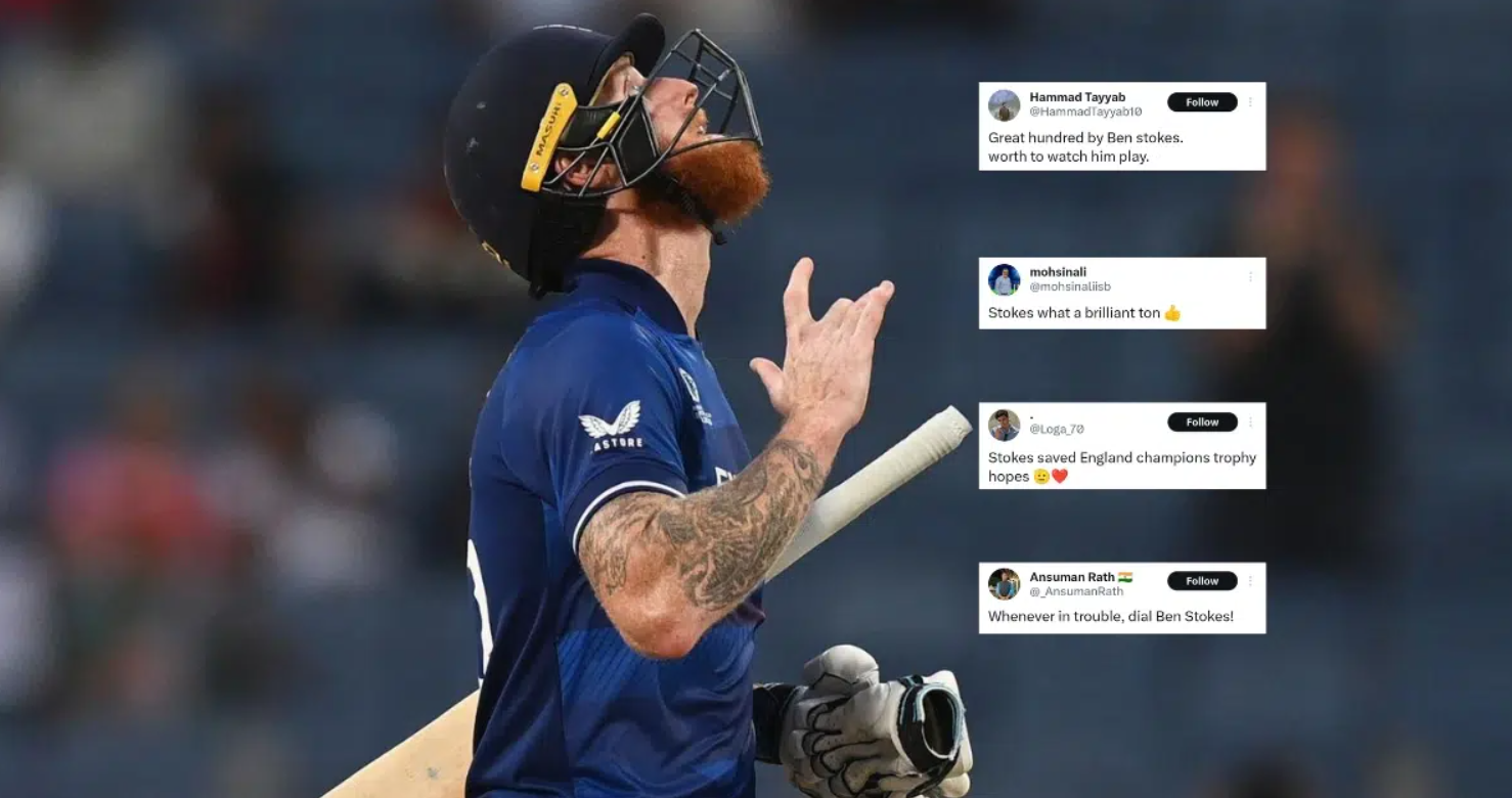 நெதர்லாந்திற்கு எதிராக சதம் அடித்து பல சாதனைகளும் படைத்த பென் ஸ்டோக்ஸ்; பாராட்டும் கிரிக்கெட் உலகம் !!