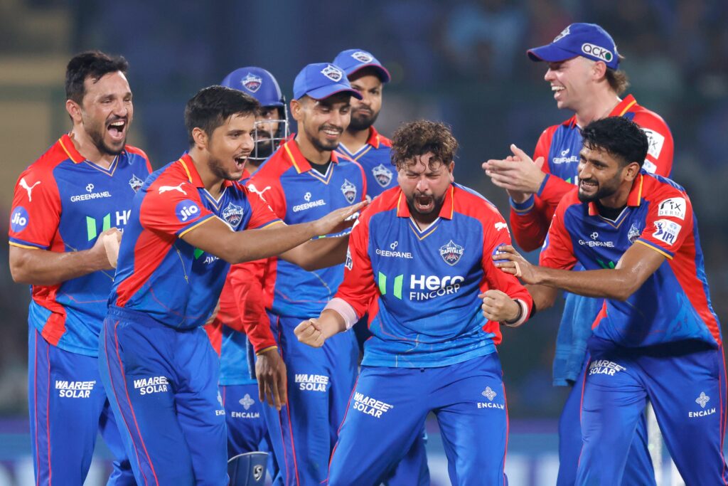 நூழிலையில் மொத்தமாக மாறிய போட்டி… சஞ்சு சாம்சனின் போராட்டம் வீண்; டெல்லி கேப்பிடல்ஸ் மிரட்டல் வெற்றி !!