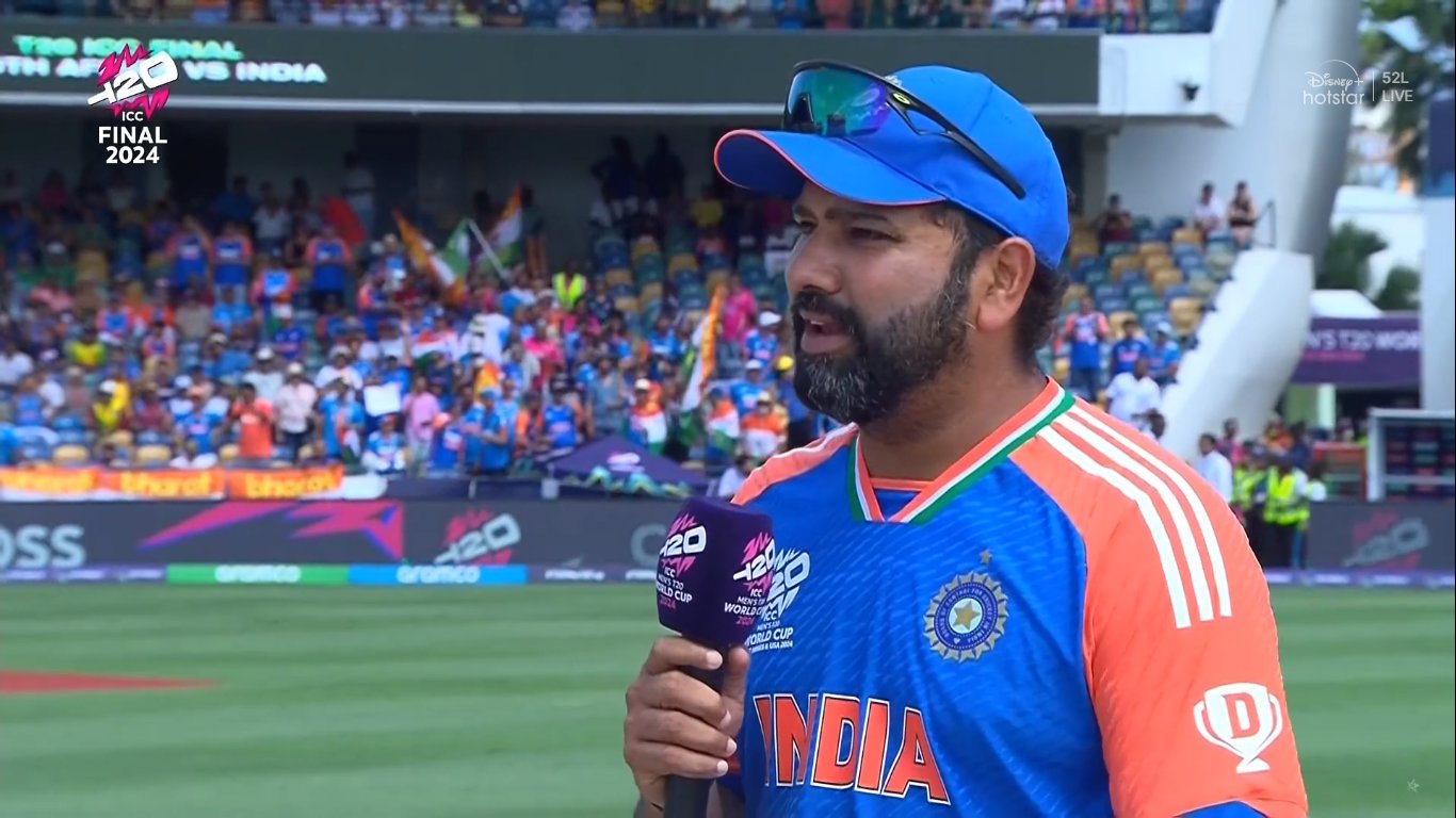 சிவம் துபேவிற்கு மீண்டும் அணியில் இடம்; இறுதி போட்டியில் முதலில் பேட்டிங்கை தேர்வு செய்தார் ரோஹித் சர்மா !!